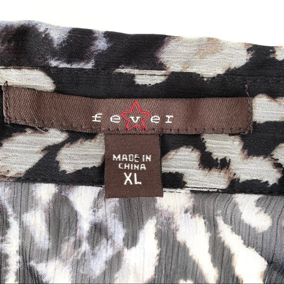 Fever button down shirt with attached camisole - Picture 8 of 14